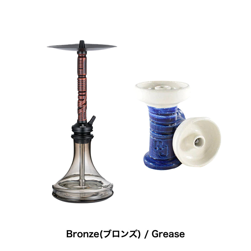 【セット】WANDY HOOKAH CHAOS SABER スターターキット( 80feet + ターキッシュリッド)
