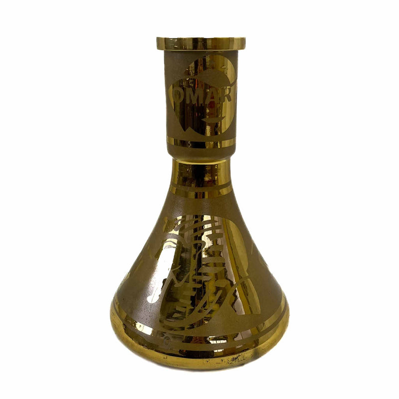 Omar Hookah Gold Wide Base